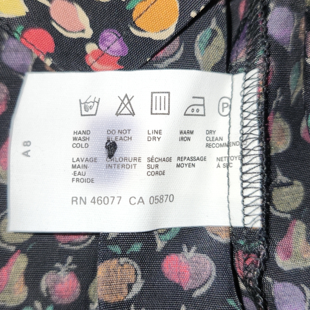 Espirit Collection Colorful Fruit Pattern Button … - image 5